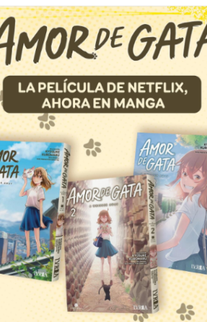 Pack Amor de gata vol. 1,2,3 + regalo