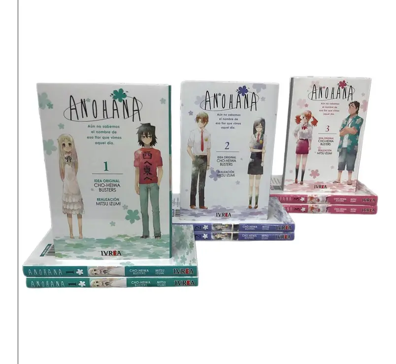 Pack ANOHANA vol.1,2,3 + regalo - Imagen 3