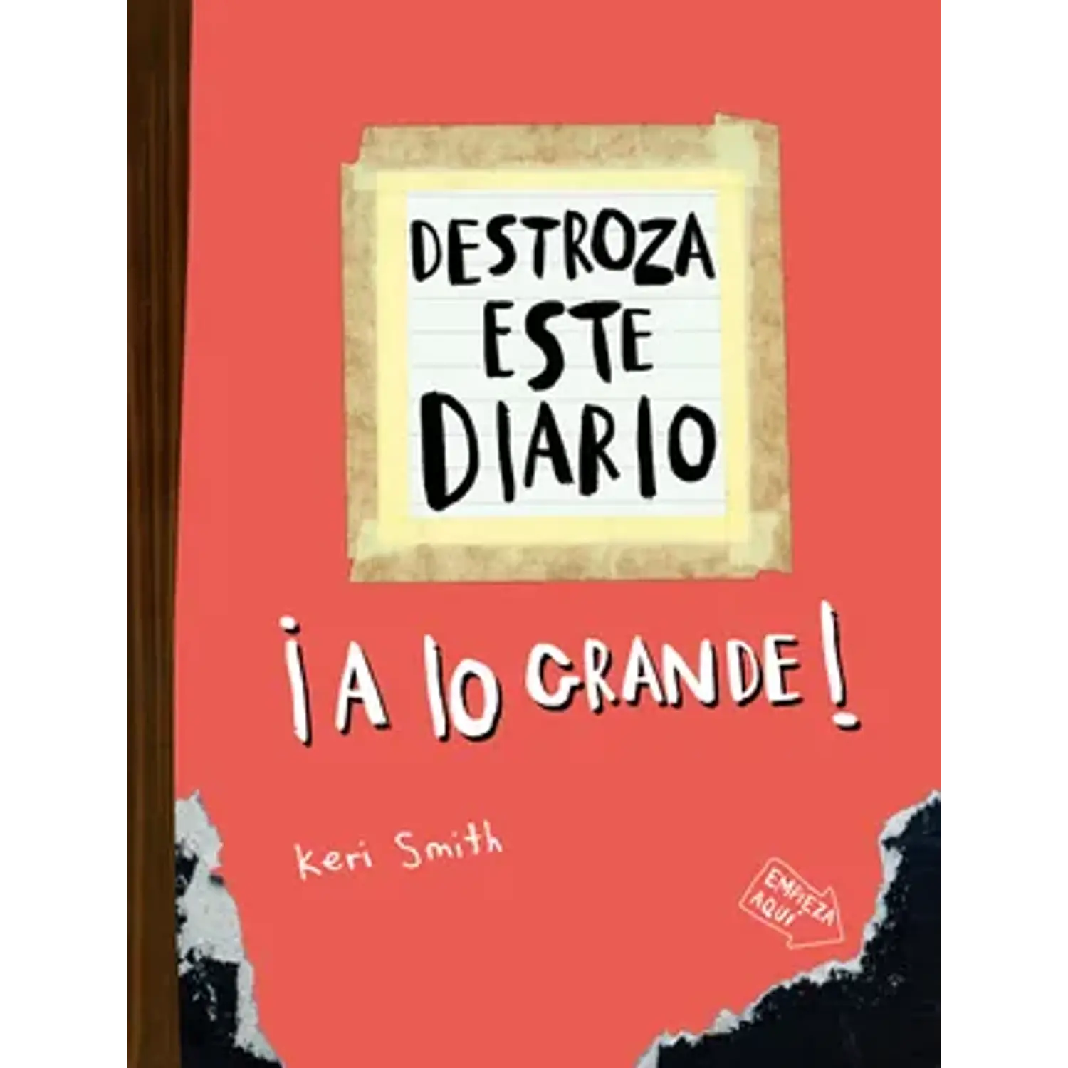 Destroza Este Diario. A Lo Grande - Naranja Flúor