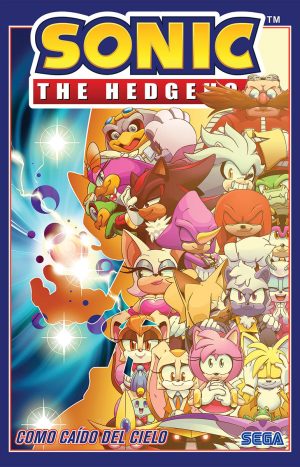 Sonic The Hedgehog: Como Caído Del Cielo Azu