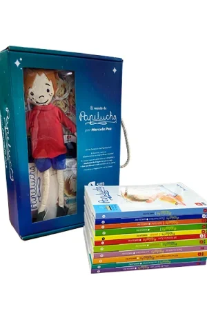 Colección Papelucho 12 Tomos (incluye Peluche) Marcela Paz