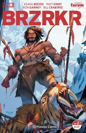Brzrkr Nº 02 De 12 - Keanu Reeves - Cómic