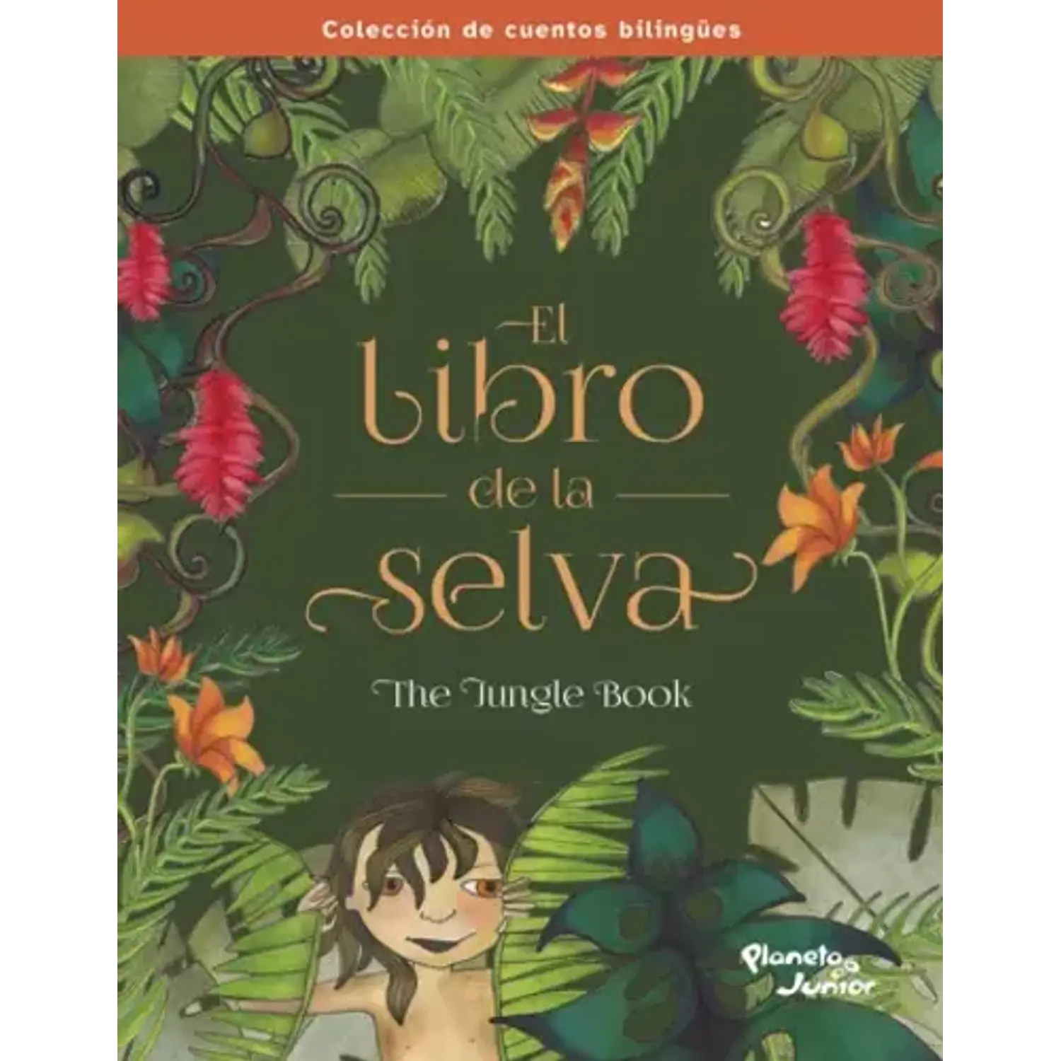 El libro de la selva Bilingüe Planeta Junior