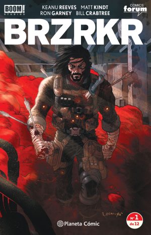 Brzrkr Nº 01 De 12 - Keanu Reeves - Cómic