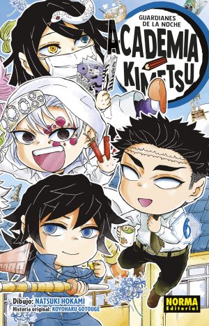 Guardianes De La Noche Academia Kimetsu 6. Norma Editorial