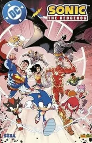 Dc X Sonic 1. The Hedgehog. Panini