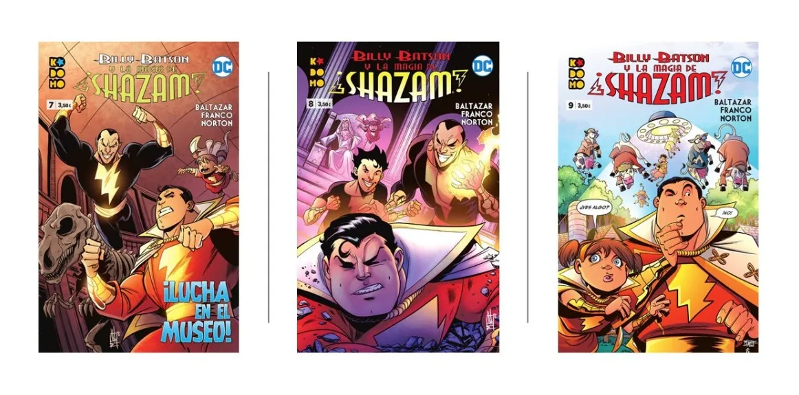 Shazam Pack 3 Tomos (7-8-9)