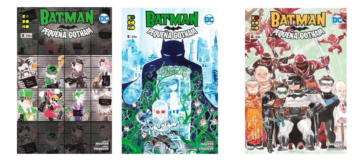 Batman Pequeña Gotham Pack 3 Tomos (4-5-6)