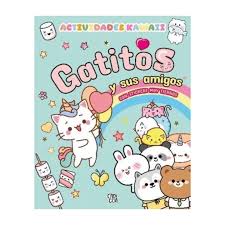 Actividades Kawaii - Gatitos Y Sus Amigos