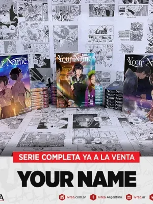 Pack Your name vol. 1,2,3 + regalo