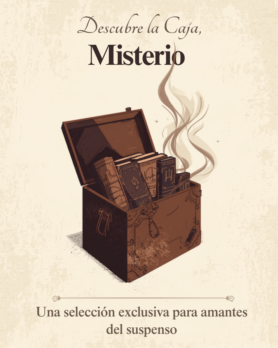 Caja sorpresa best seller, misterio, thriller 5 libros