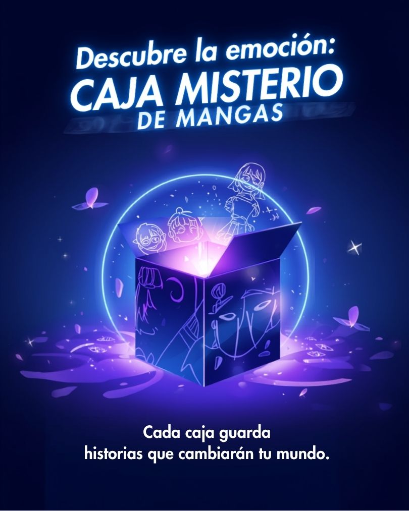 Caja sorpresa Manga 3 libros