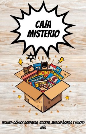 Caja sorpresa Cómics y novelas gráficas 3 libros