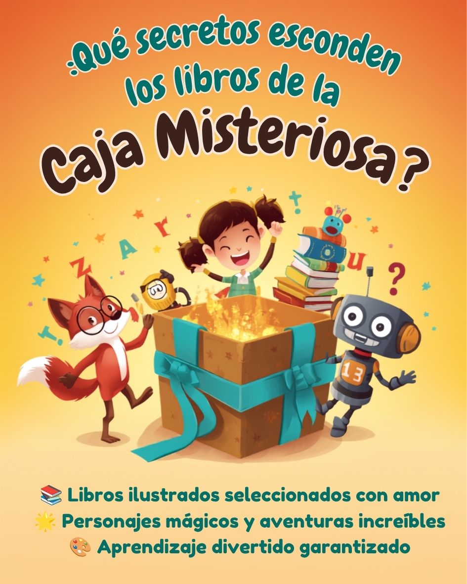 Caja sorpresa Infantil 3 libros