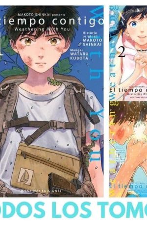 Pack El tiempo contigo (Weathering With You) vol. 1,2,3 + regalo