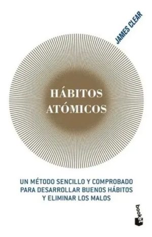 Hábitos atómicos. Editorial Booket. Tapa dura